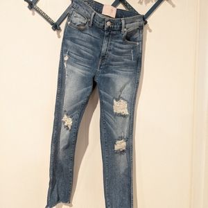 REVICE Denim Distressed Jeans Size 26